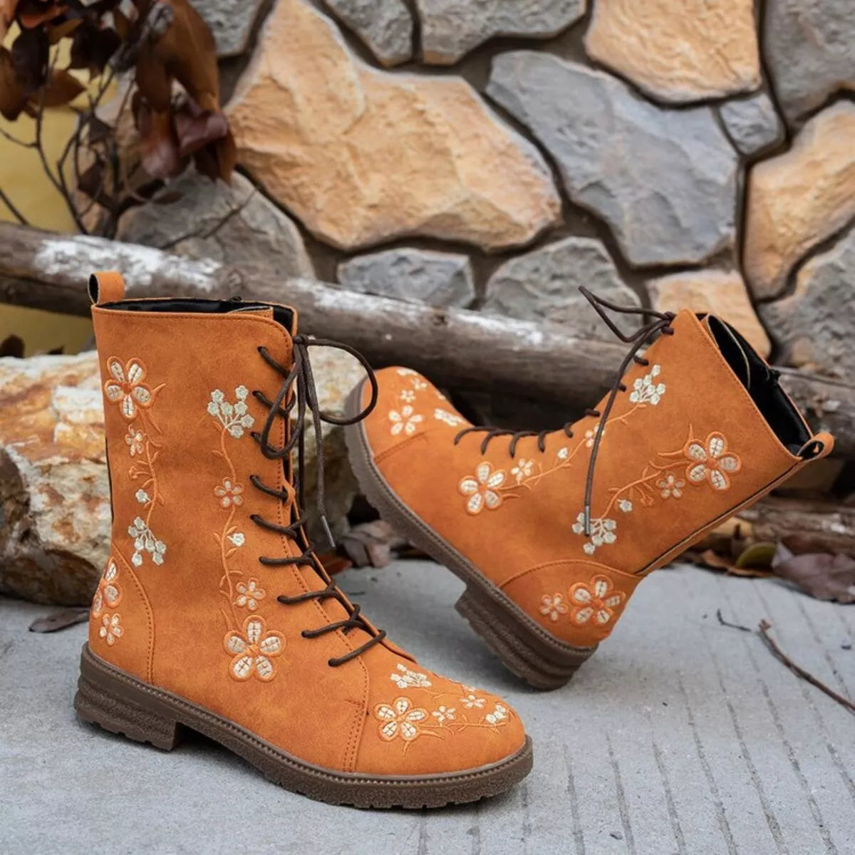 Round Toe Block Heels Boots | Deb Shops