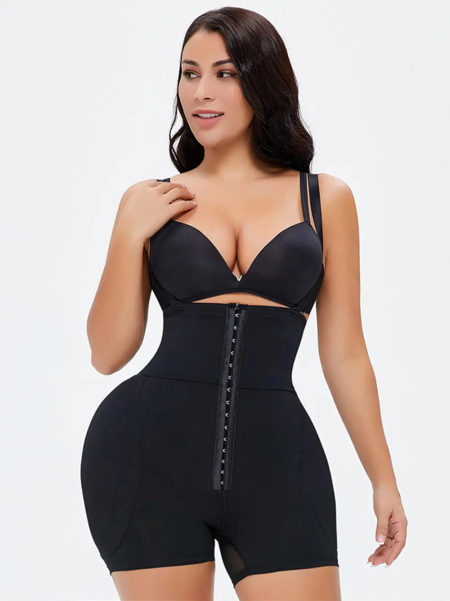 Full Size Hook - and - Eye Under - Bust Shaping Bodysuit - Deb Shops