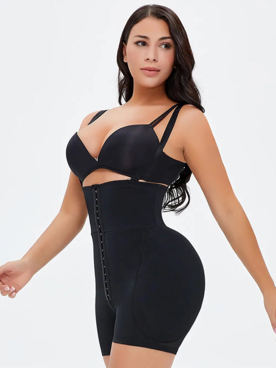 Full Size Hook - and - Eye Under - Bust Shaping Bodysuit - Deb Shops