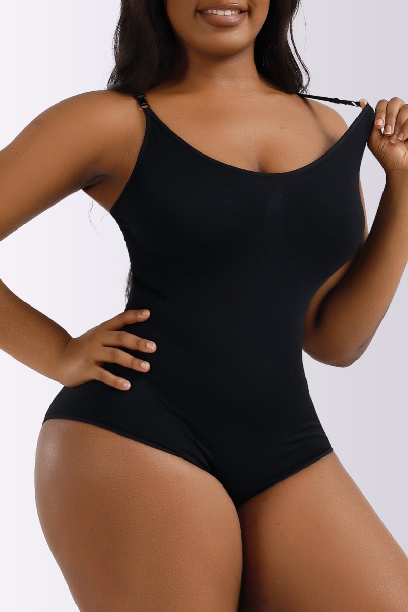 Full Size Spaghetti Strap Shaping Bodysuit - Deb Shops