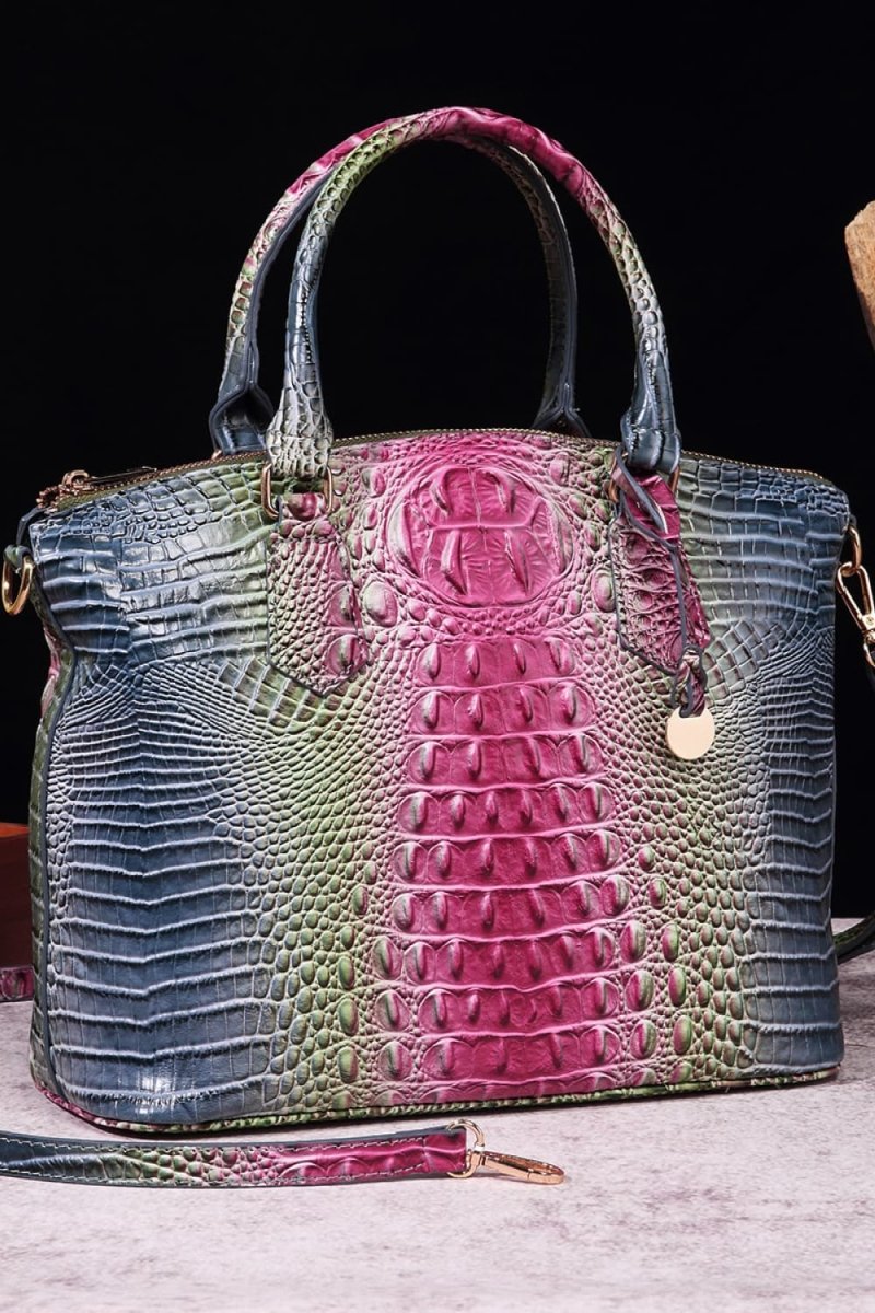 Gradient Vegan Leather Handbag - Deb Shops