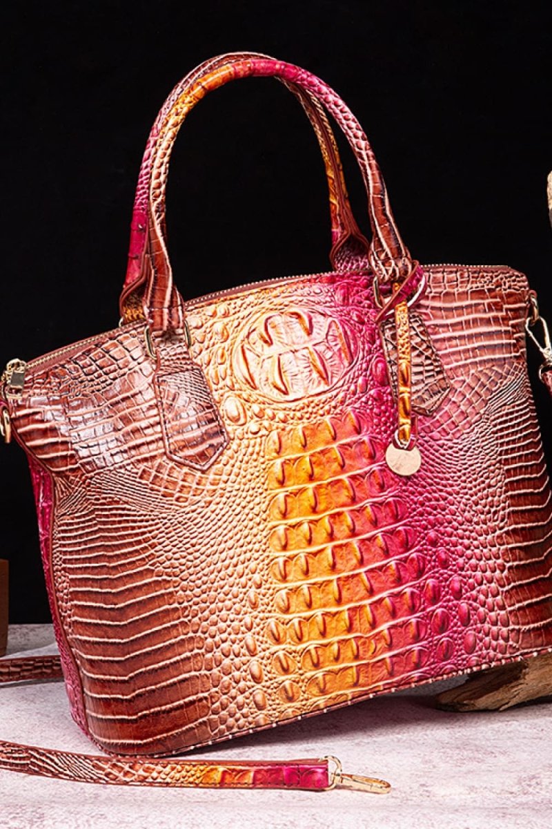 Gradient Vegan Leather Handbag - Deb Shops