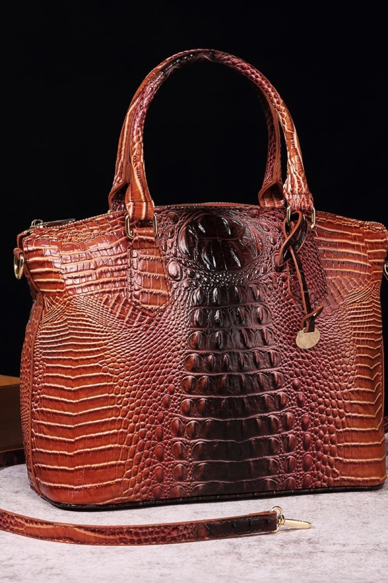 Gradient Vegan Leather Handbag - Deb Shops