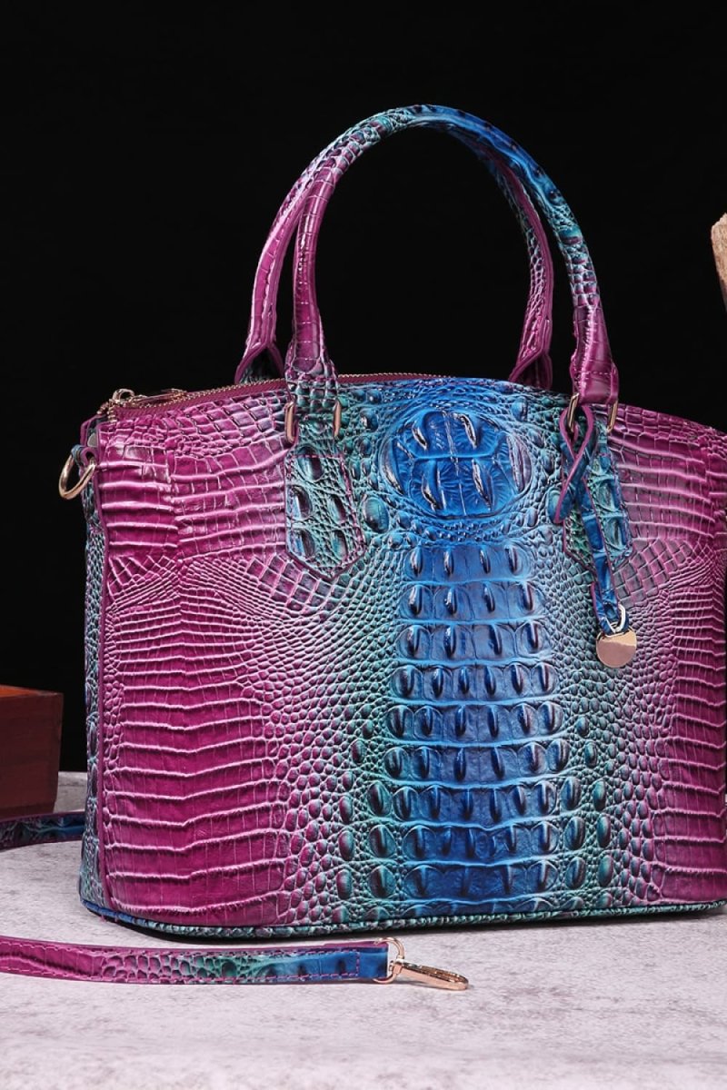 Gradient Vegan Leather Handbag - Deb Shops