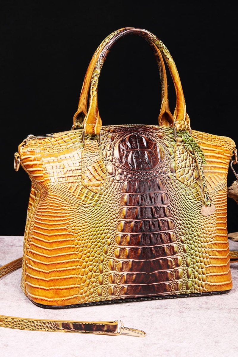 Gradient Vegan Leather Handbag - Deb Shops