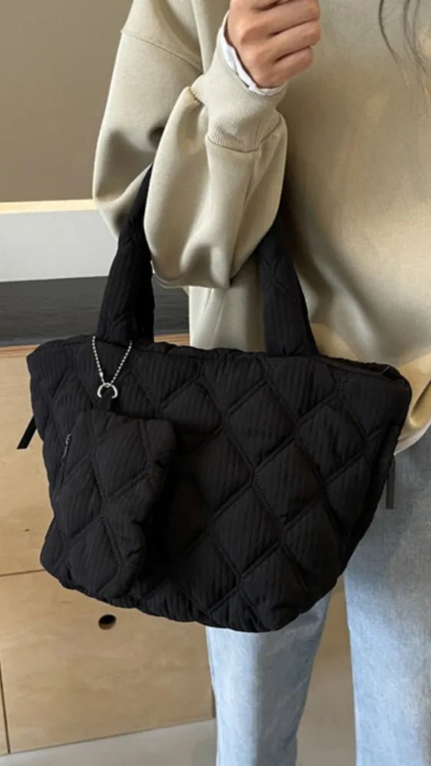Stylish Medium Size Tote Shopper Bag - Deb Shops