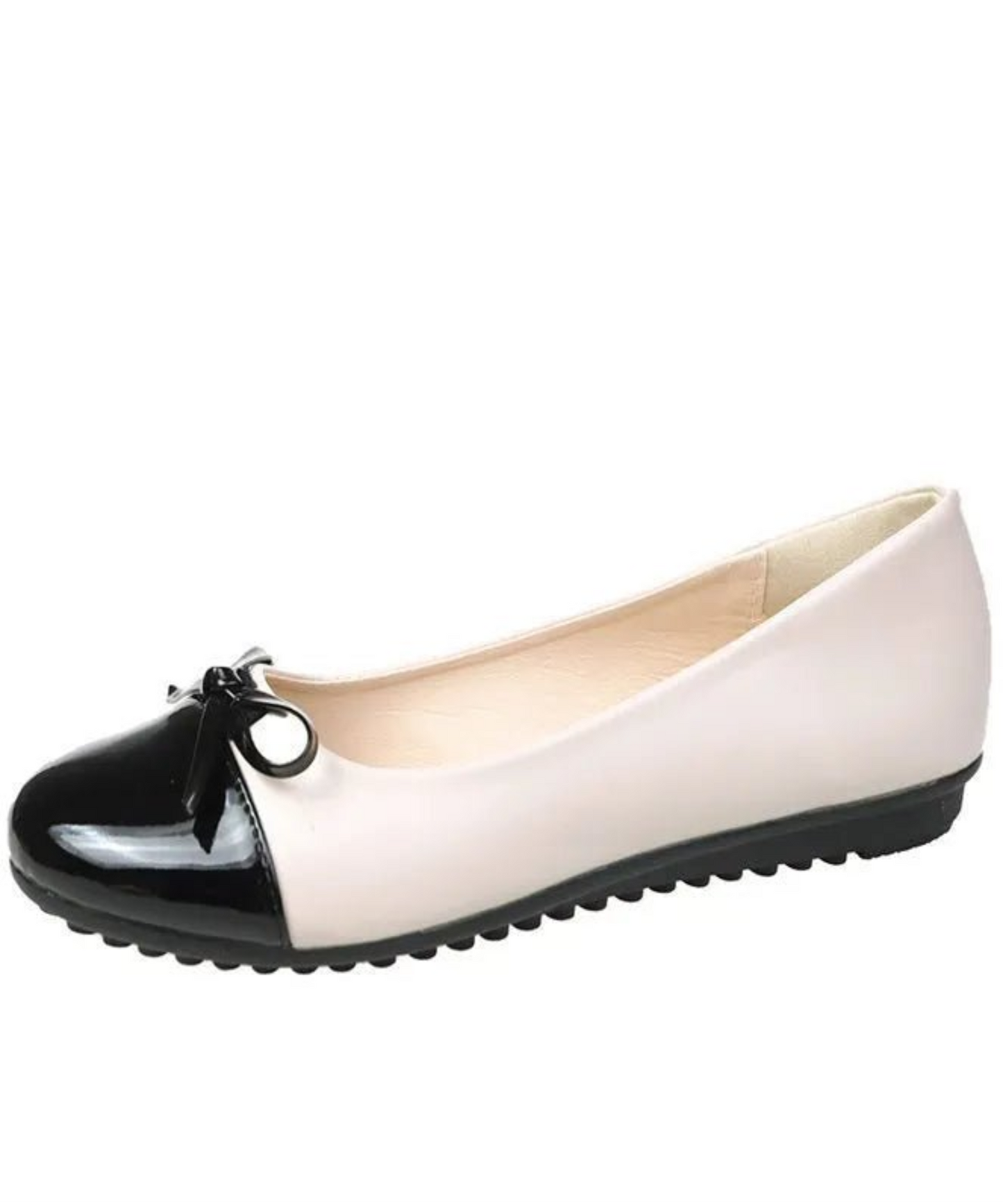 Round Toe Bow Flats - Deb Shops