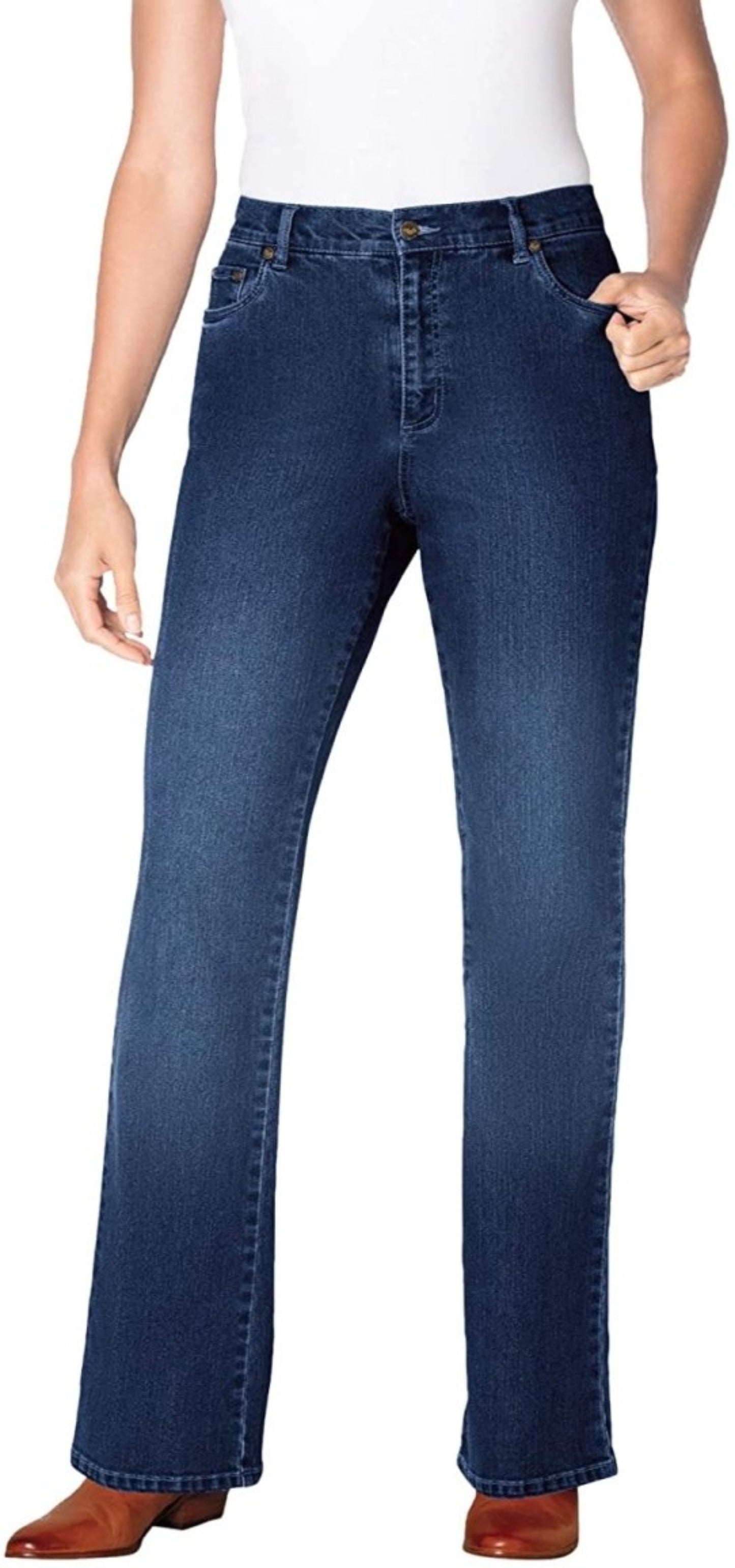 Boot - Cut Stretch Jeans - Deb Shops