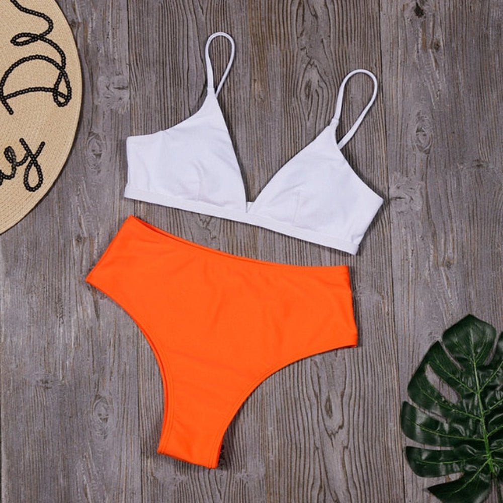 Leopard Bikinis Snake High Cut Beachwear - Deb Shops