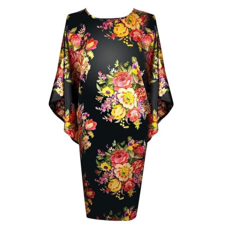 Satin Nightwear Nightgown Loose Bath Gown Nightdress Sleepwear Night Dress - Deb Shops