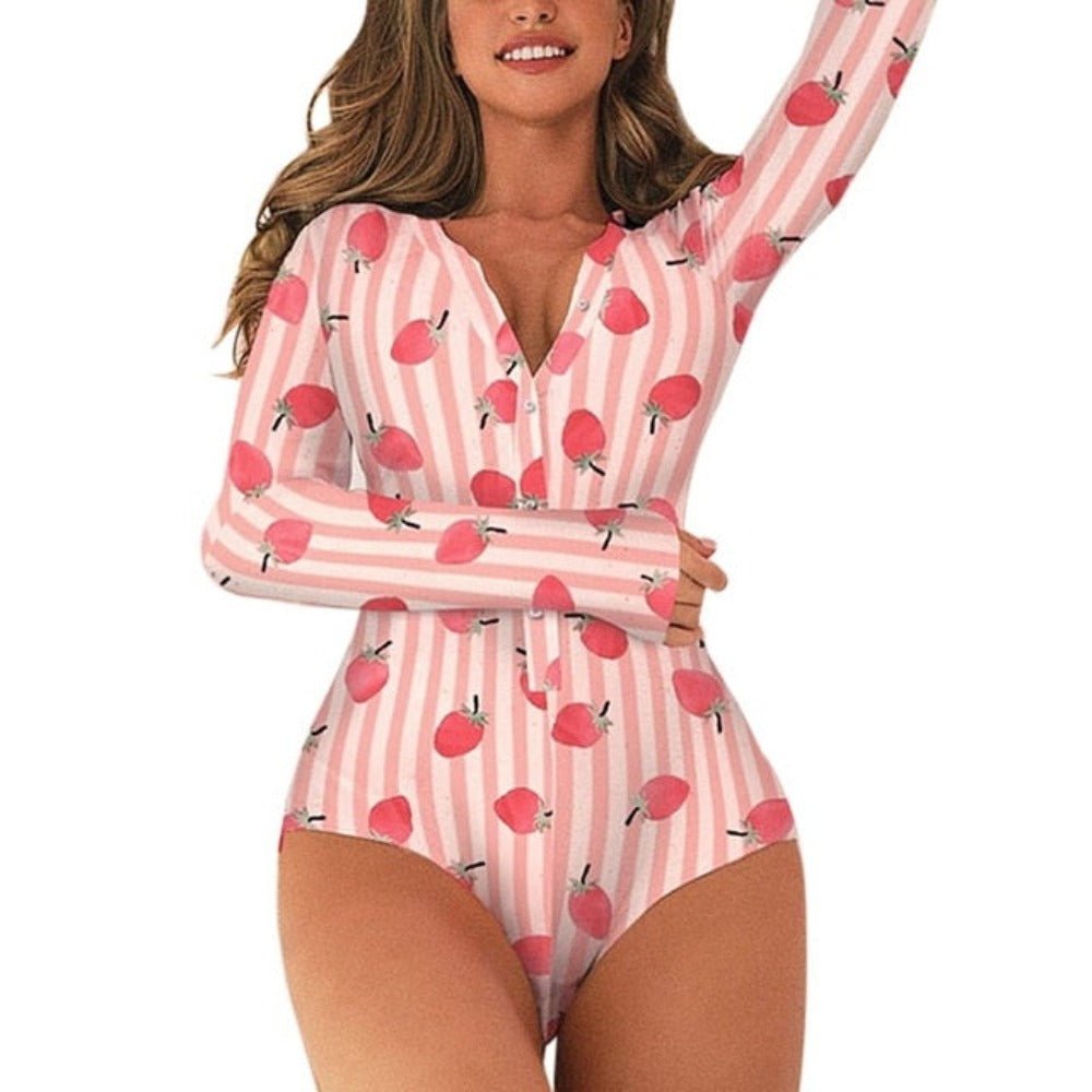 Sleepwear Pajamas Nightwear Short Romper - Deb Shops