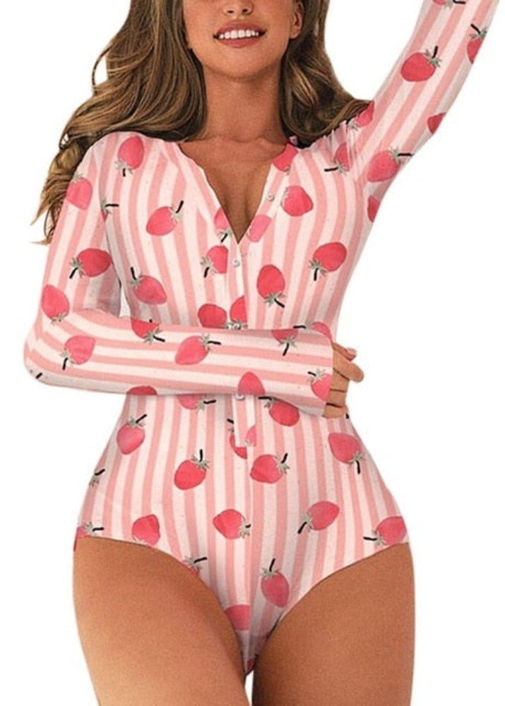 Sleepwear Pajamas Nightwear Short Romper - Deb Shops