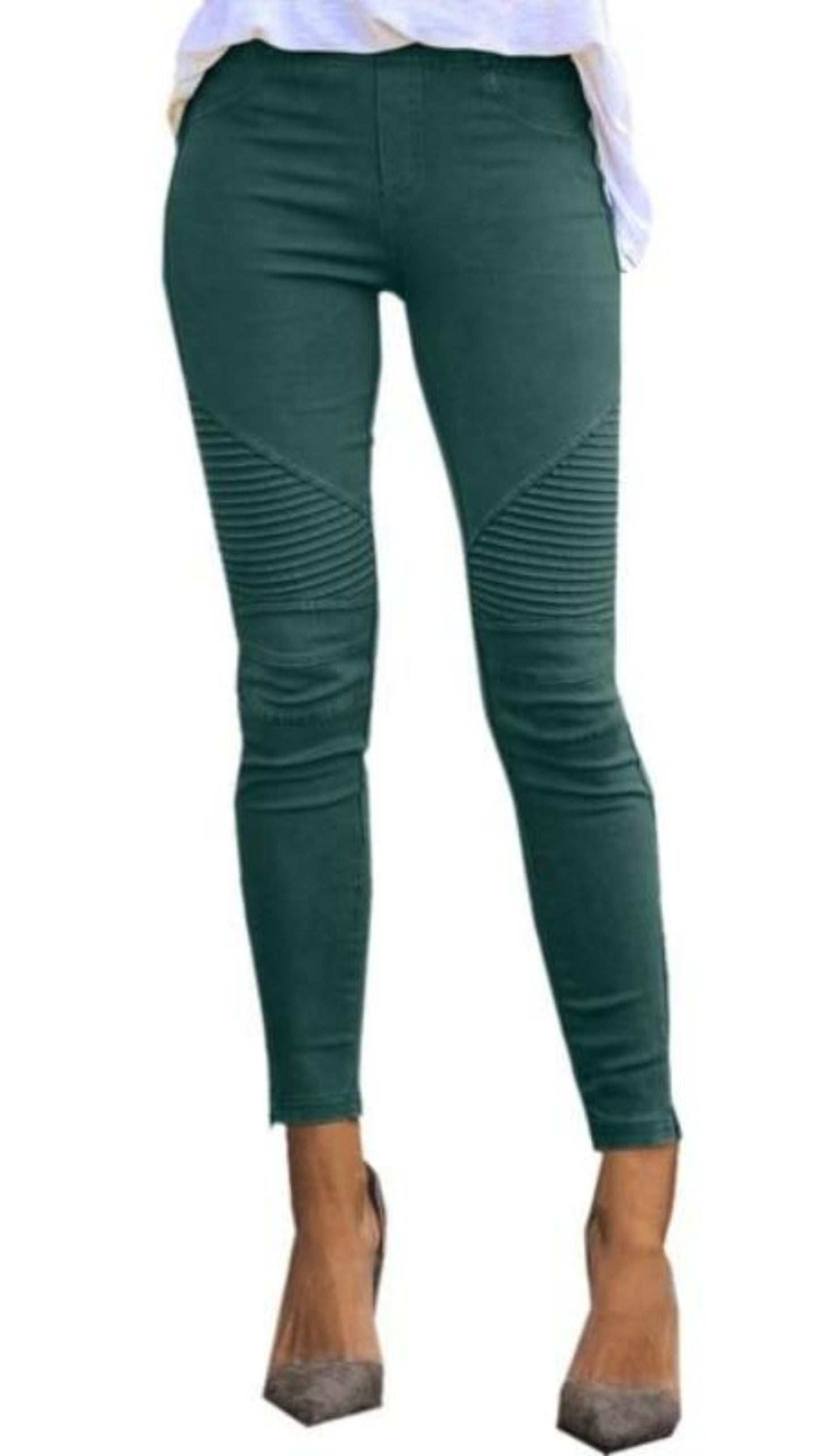 Slim Fitness Elastic Seamless Leggings - Deb Shops