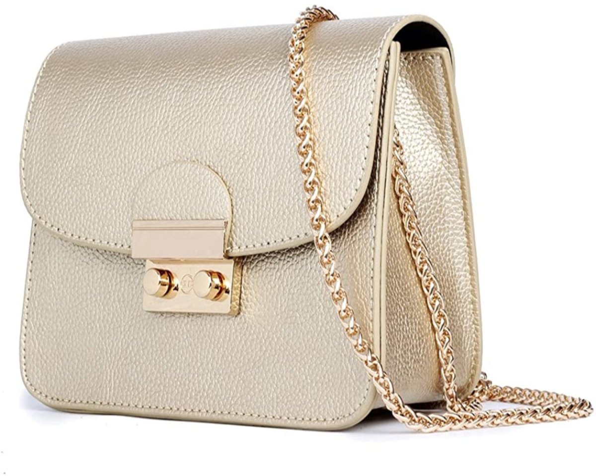Small Crossbody Chain Shoulder Clutch Purse - Deb Shops