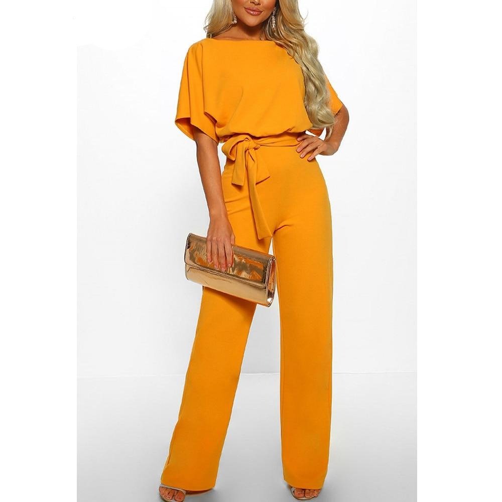 Street - Wear Romper Lace up Short Sleeve Jumpsuit - Deb Shops