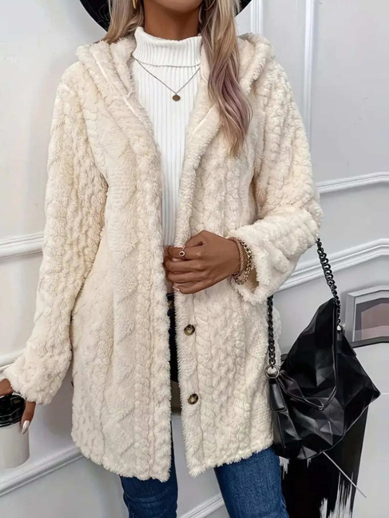 Button-Down Hooded Outerwear | Deb Shops