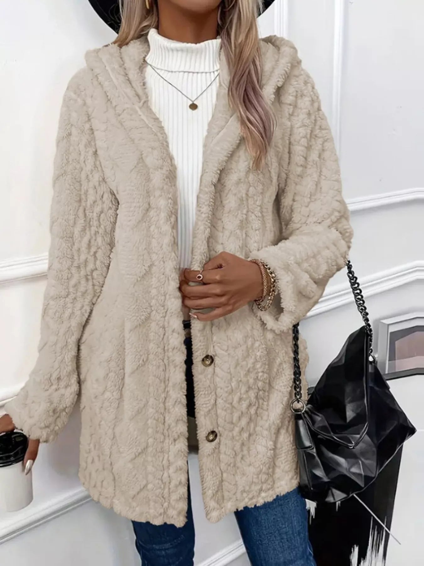 Button-Down Hooded Outerwear | Deb Shops