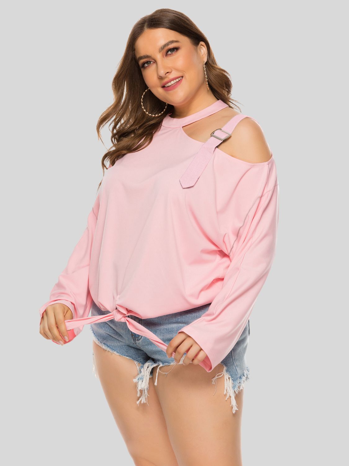Cold-Shoulder Tied Top | Deb Shops