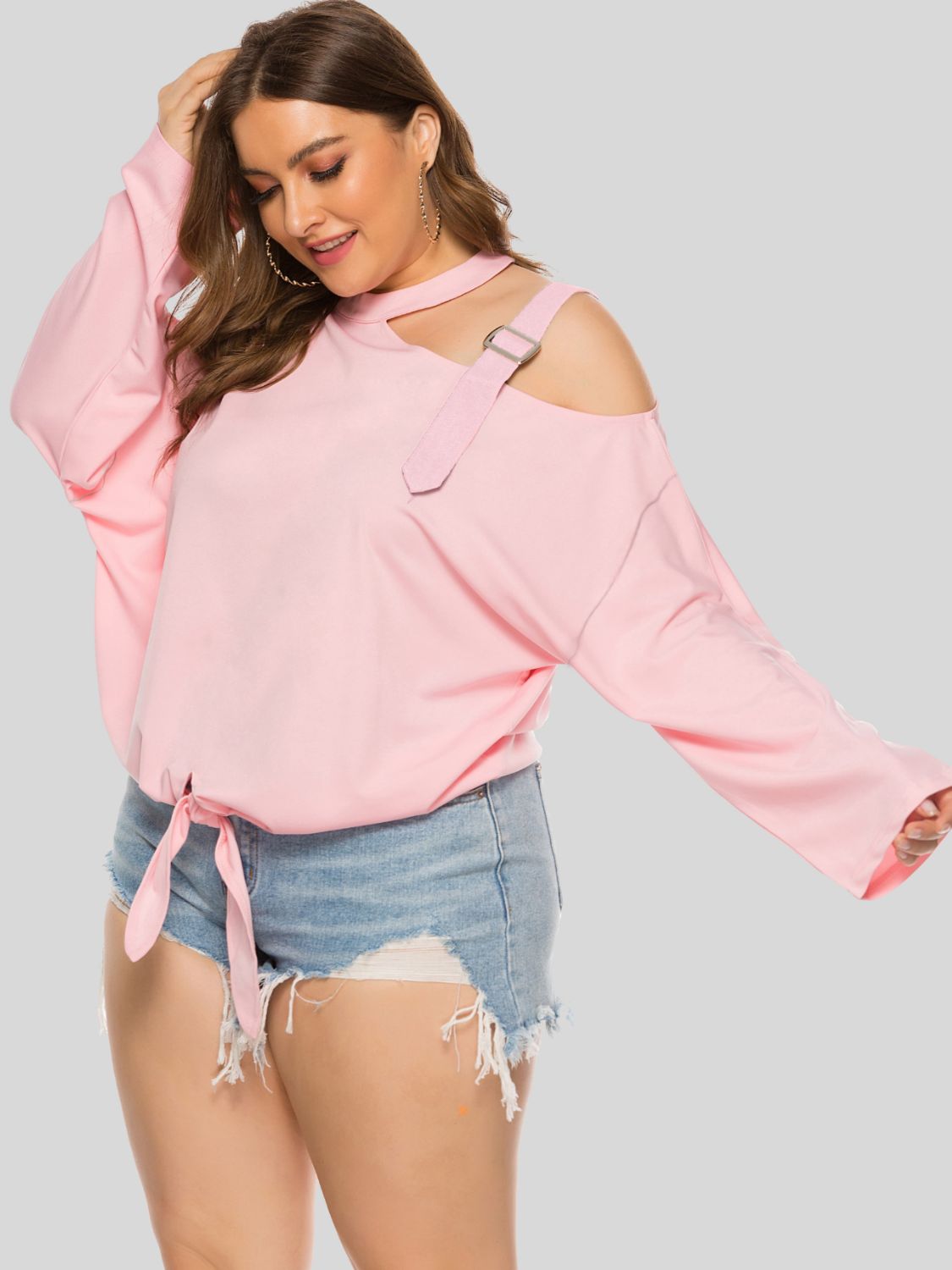 Cold-Shoulder Tied Top | Deb Shops