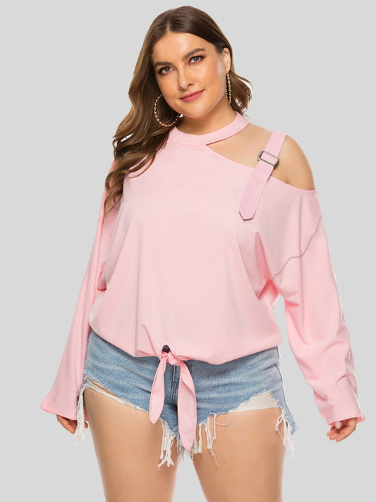 Cold-Shoulder Tied Top | Deb Shops