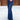 Flare Bell Stretching Wide Leg Denim Jeans - Deb Shops