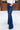 Flare Bell Stretching Wide Leg Denim Jeans - Deb Shops