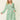 Full Size Printed Ruched Balloon Sleeve Dress