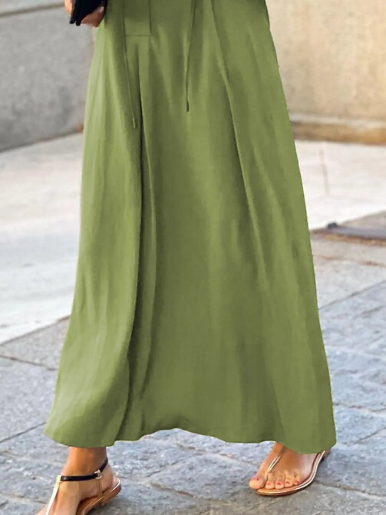 Full Size Solid Color Maxi Shirt Dress | Deb Shops