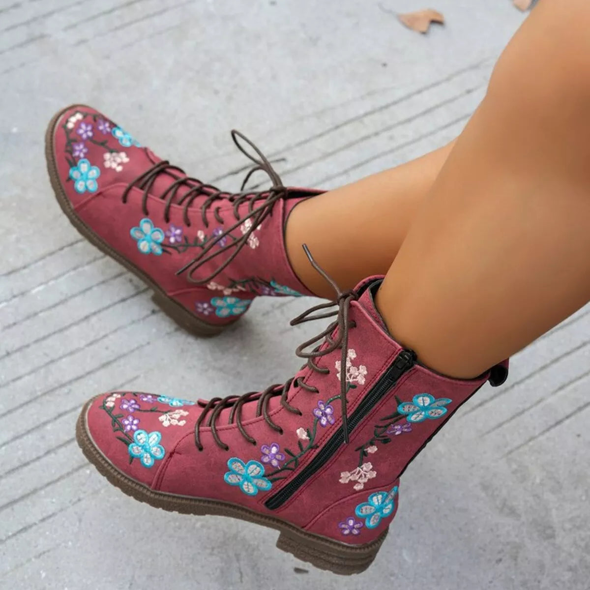 Round Toe Block Heels Boots | Deb Shops
