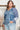 V-Neck Printed Raglan Sleeve Blouse | Deb Shops