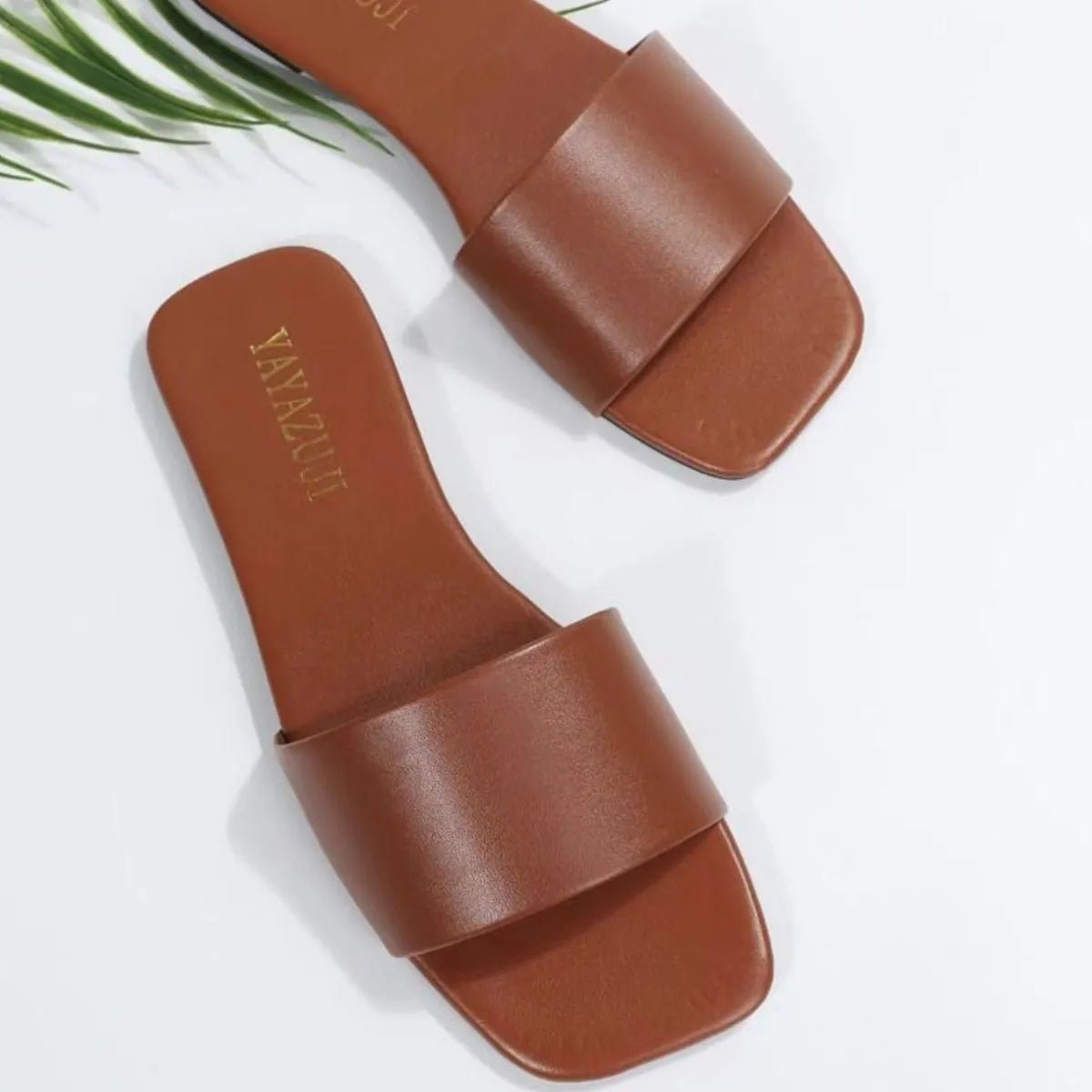 Comfortable Open Toe Flat Heels Sandals - Deb Shops