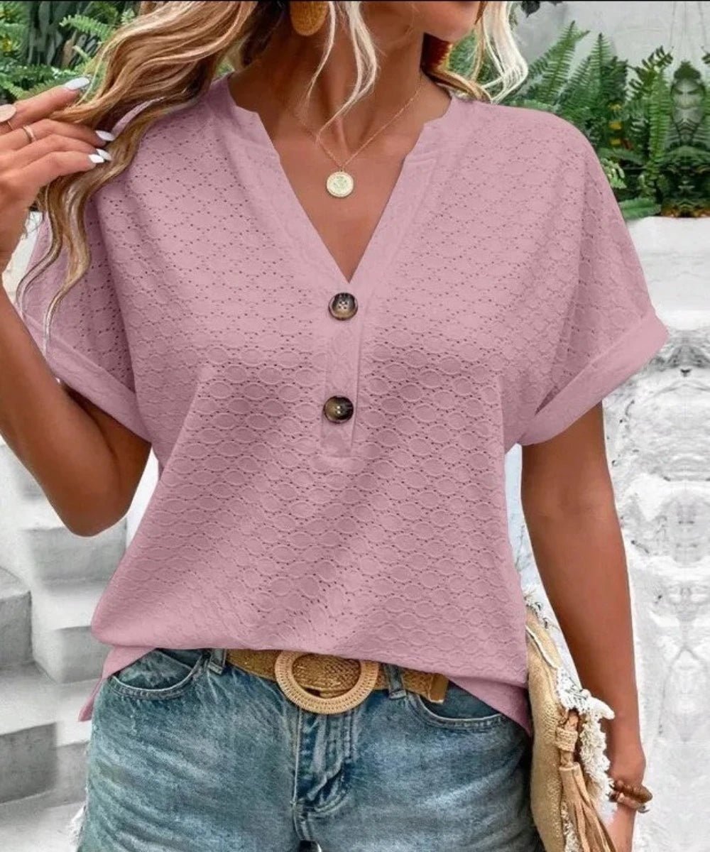 Fashion Casual Vintage Elegant Summer Streetwear Blouse - Deb Shops