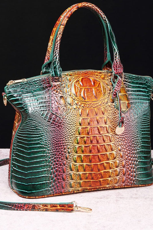 Gradient Vegan Leather Handbag - Deb Shops