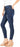 Wax High Waist Light Distressing Skinny Jeans - Debshops