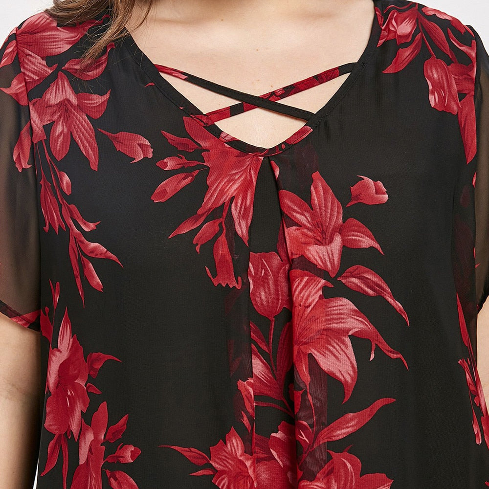 Plus Size Stylish Blouse - Deb Shops