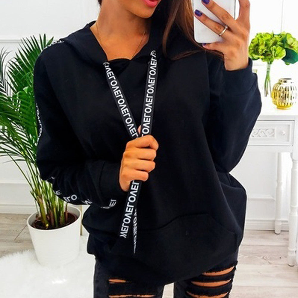 Sweatshirt Long Sleeve Hoodies - Debshops