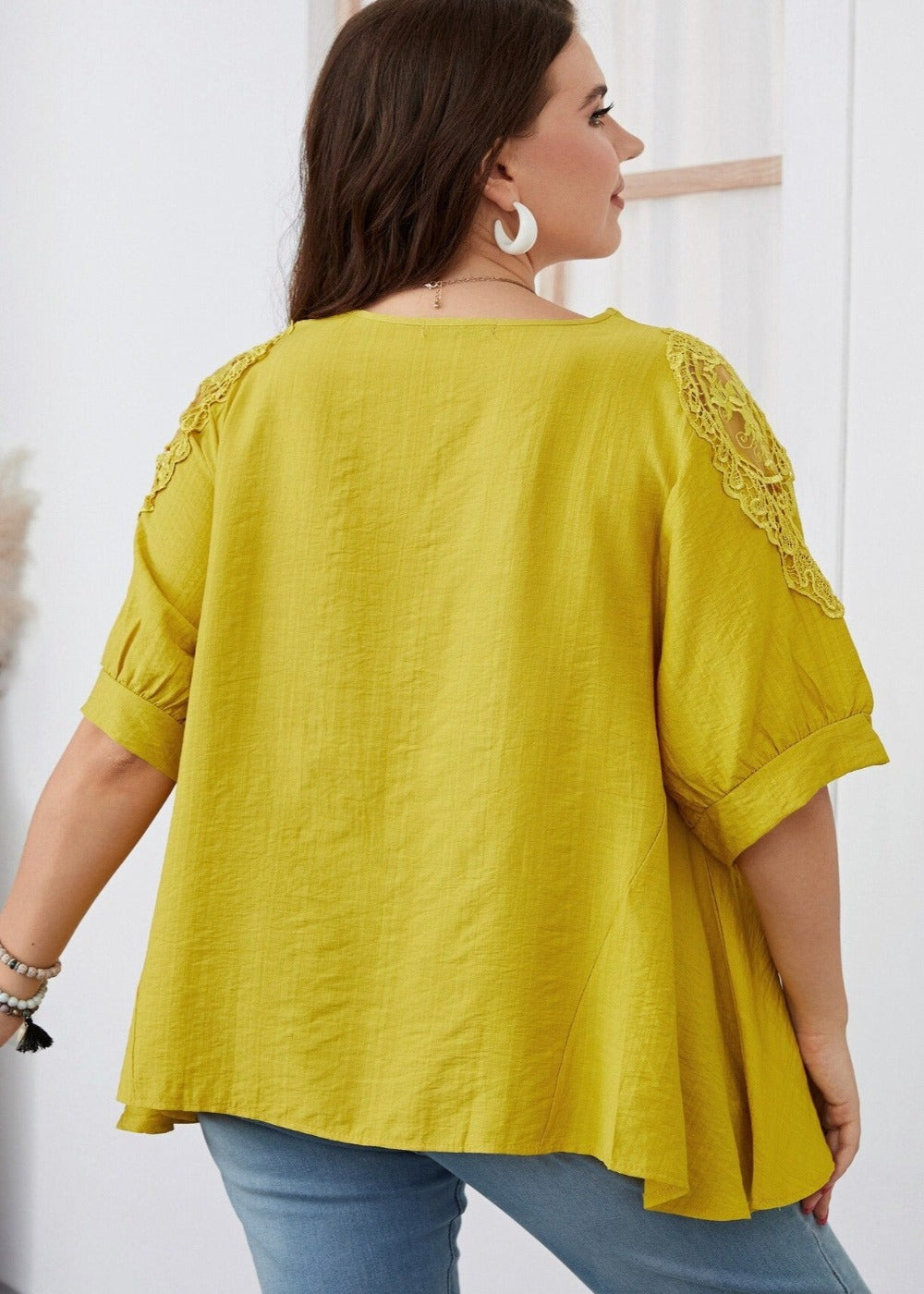 Plus Size Loose T shirt - Deb Shops