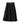 Comfort Solid A Line Mid Calf Skirt - Debshops