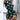Long Sleeve V Neck Love Pattern Print Pajama Romper - Debshops