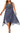 Elegant Embroidery Evening Party Chiffon Loose Sleeveless Dress - Debshops