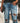 Fashion Mid Waist Boyfriend Big Ripped Hole Jeans - Debshops