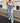 High Waist Washed Blue Loose Jeans - Debshops