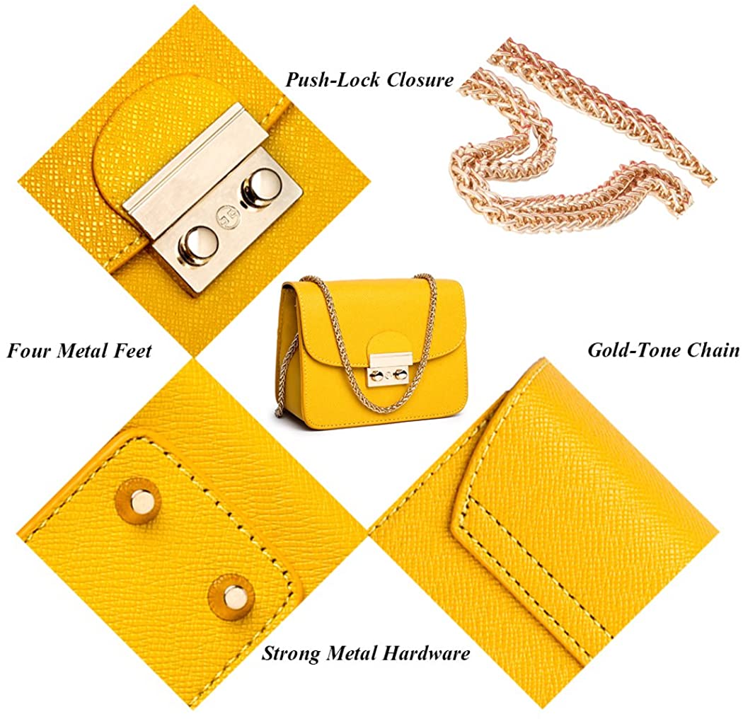 Small Crossbody Bag Chain Shoulder Clutch Purse - Debshops