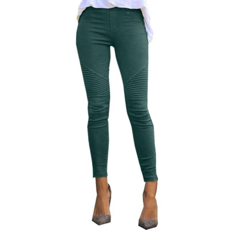 Slim Fitness Legging Elastic Seamless Jeans - Debshops