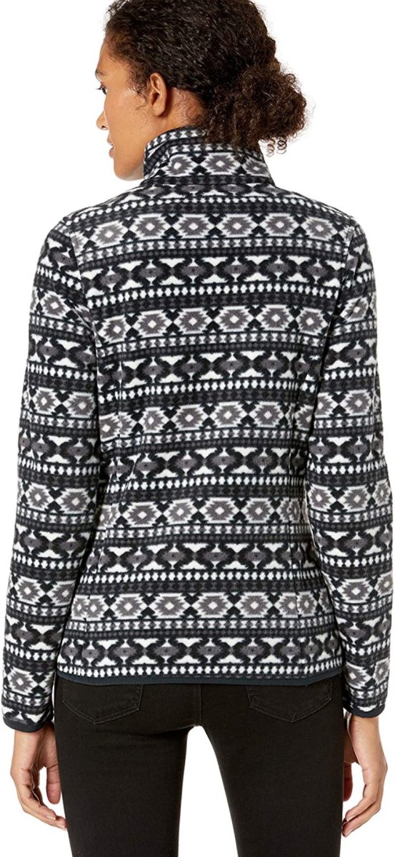 Classic Fit Long - Sleeve Full - Zip Fleece Jacket - Deb Shops