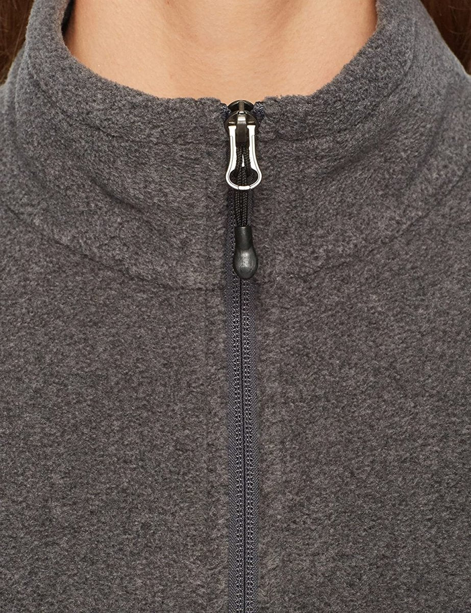 Classic Fit Long - Sleeve Full - Zip Fleece Jacket - Deb Shops