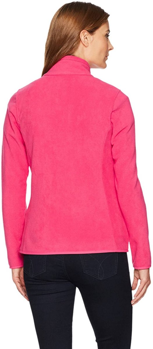 Classic Fit Long - Sleeve Full - Zip Fleece Jacket - Deb Shops