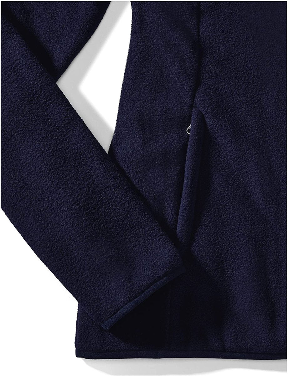 Classic Fit Long - Sleeve Full - Zip Fleece Jacket - Deb Shops