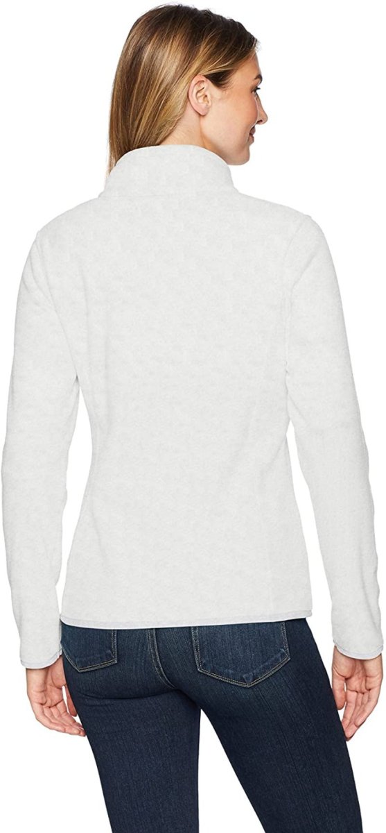 Classic Fit Long - Sleeve Full - Zip Fleece Jacket - Deb Shops