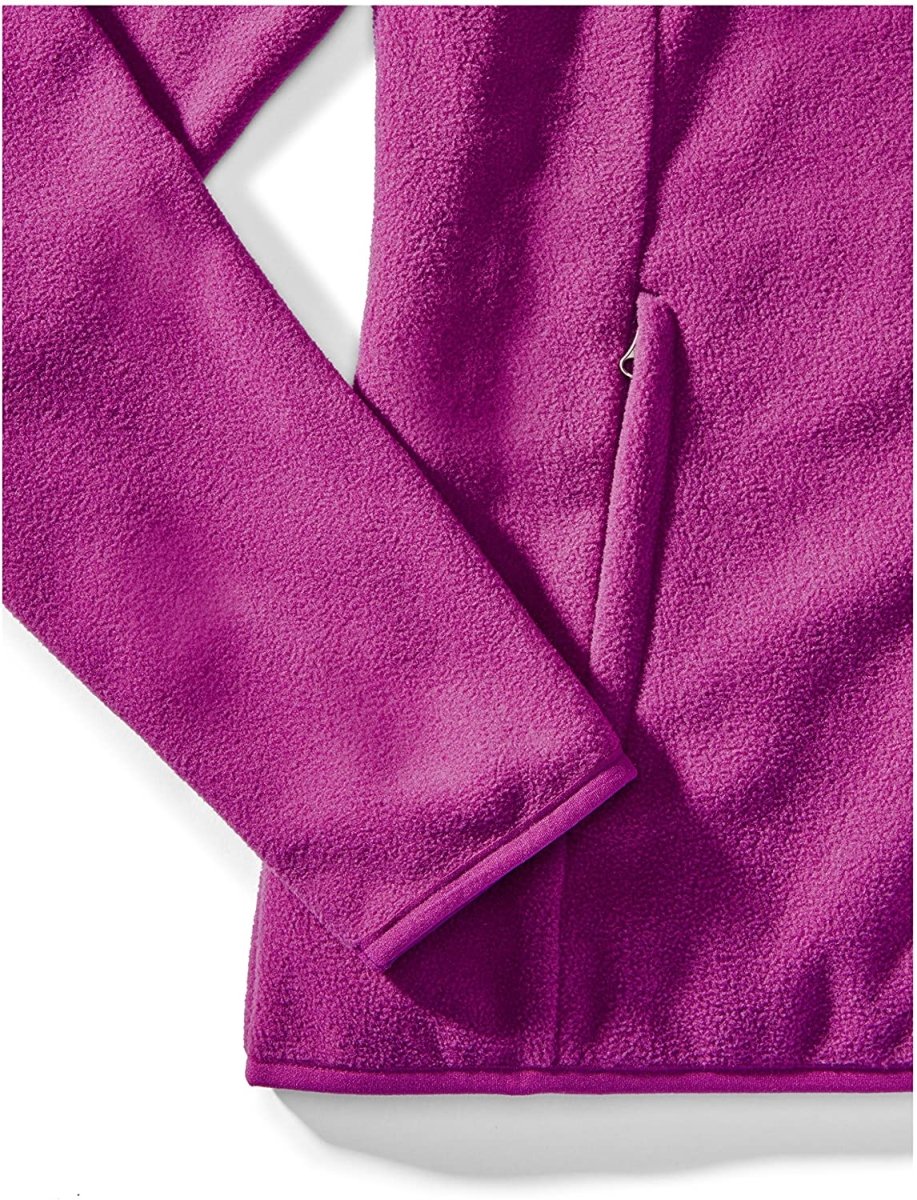 Classic Fit Long - Sleeve Full - Zip Fleece Jacket - Deb Shops
